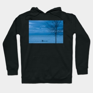 Paddler at Dusk Hoodie